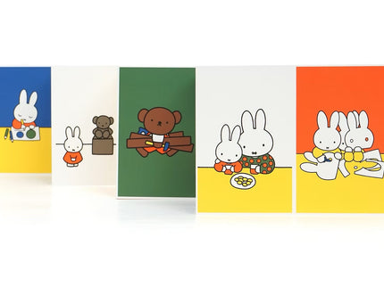 Set de Postales - Miffy (Friends) - ColorSwatch