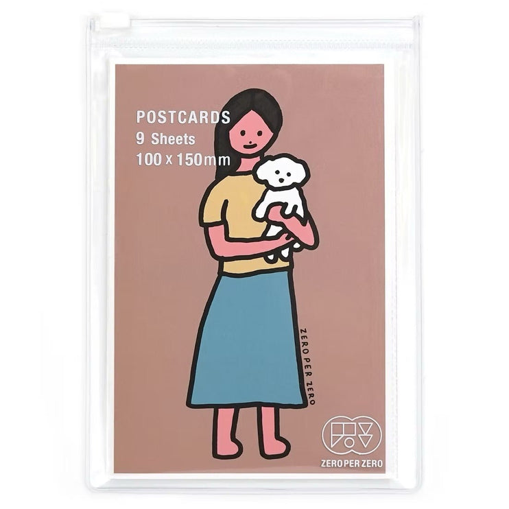 Set de Postales - People with Dogs - ColorSwatch