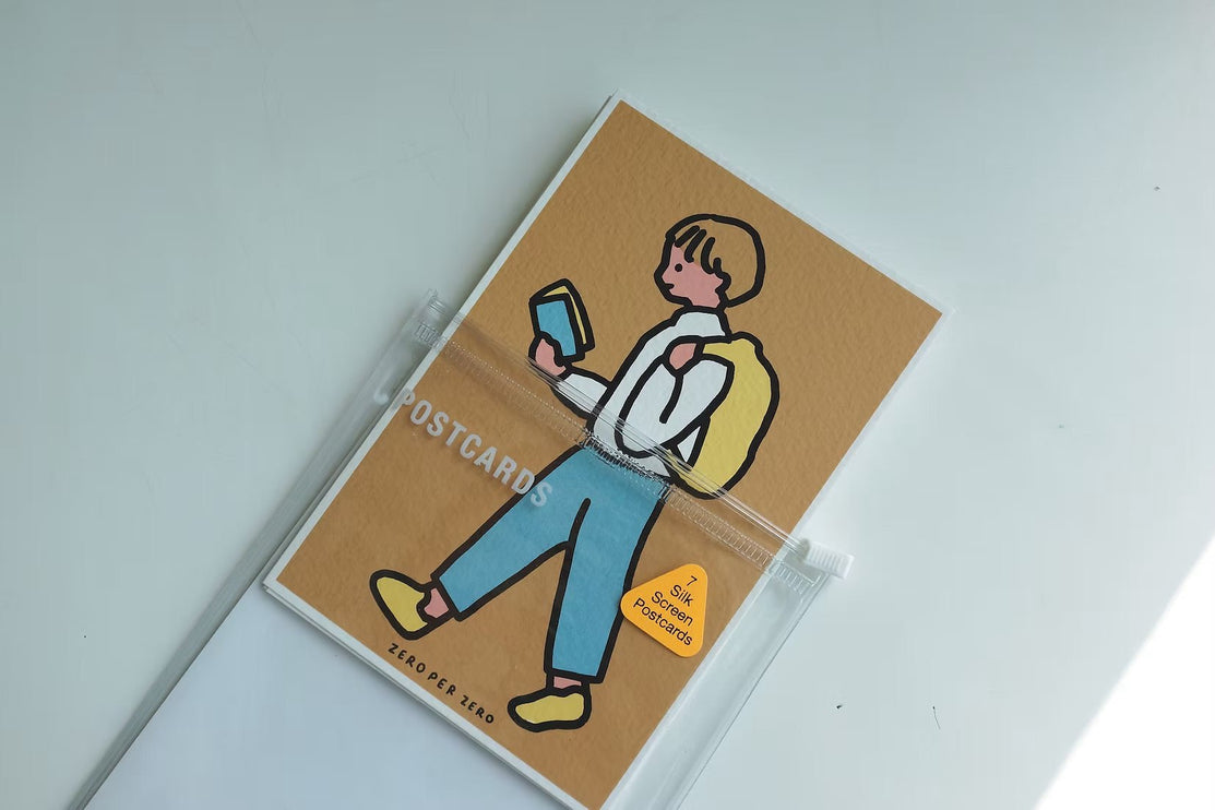 Set de Postales - Reading (Silkscreen) - ColorSwatch