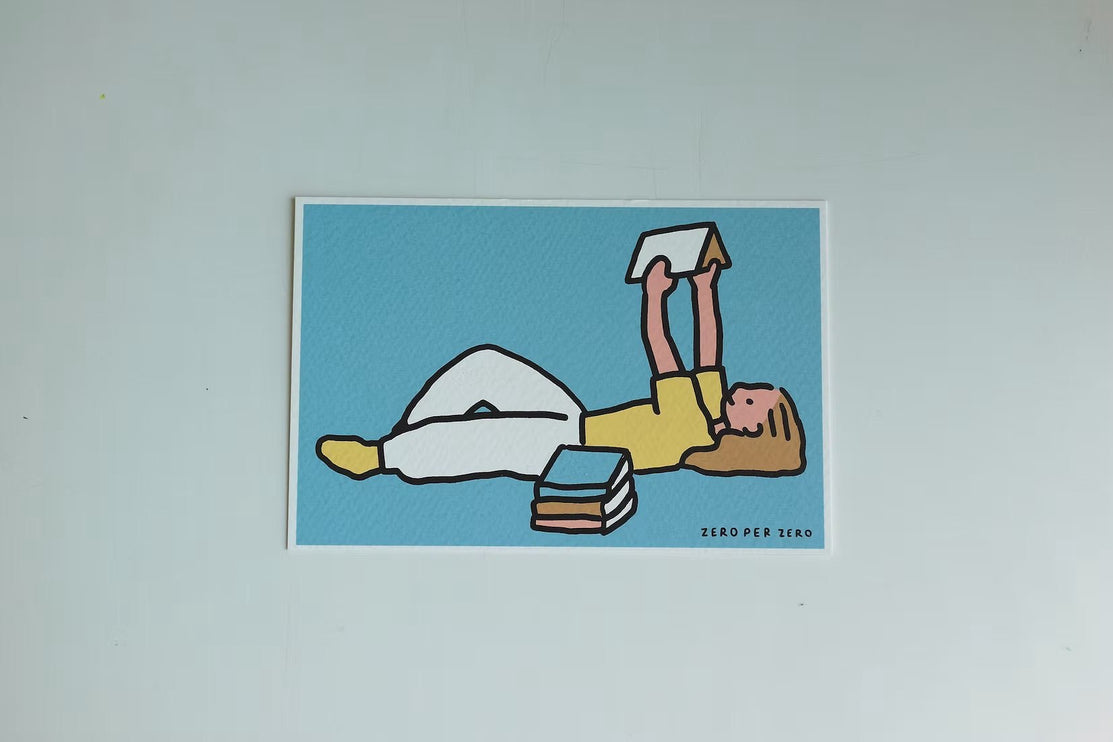 Set de Postales - Reading (Silkscreen) - ColorSwatch