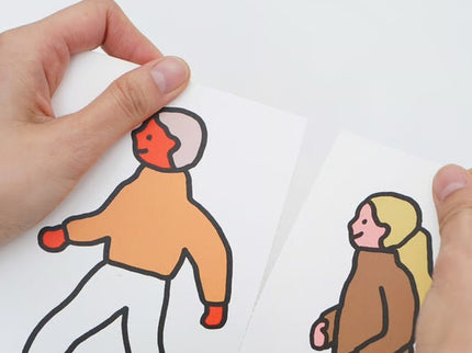 Set de Postales - Walk Walk - ColorSwatch