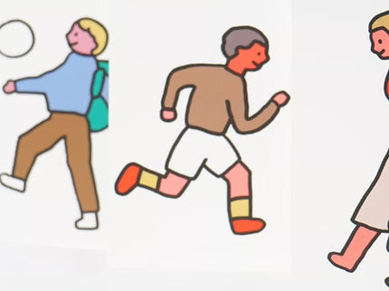 Set de Postales - Walk Walk - ColorSwatch