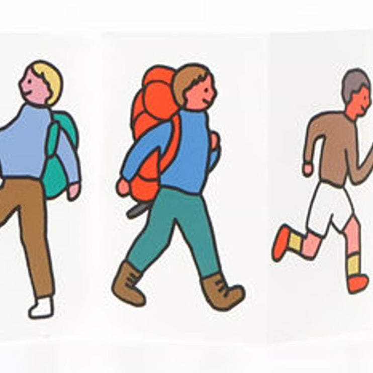 Set de Postales - Walk Walk - ColorSwatch