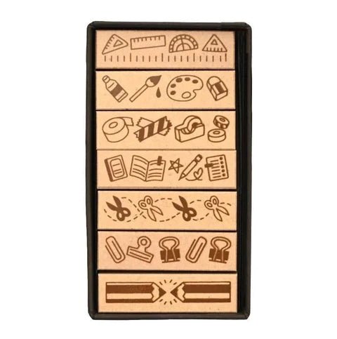 Set de sellos de hule - Stationery - ColorSwatch