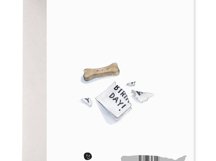 Sheepdog Belated - Tarjeta Día de Cumpleaños - ColorSwatch