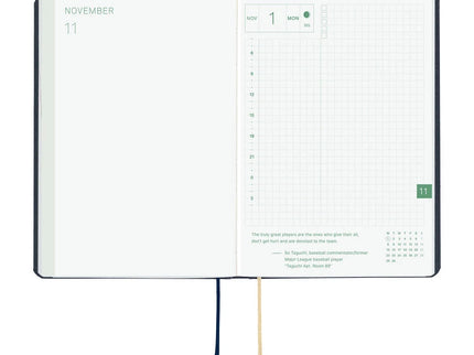 Hobonichi Techo 2027 HON - A6 - Slash (Navy)
