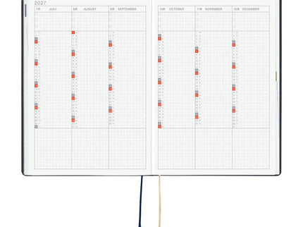 Hobonichi Techo 2027 HON - A5 - Slash (Navy)