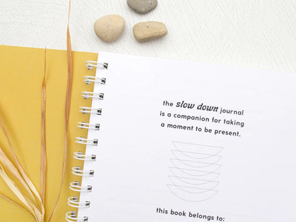 Slow Down Guided Journal - ColorSwatch
