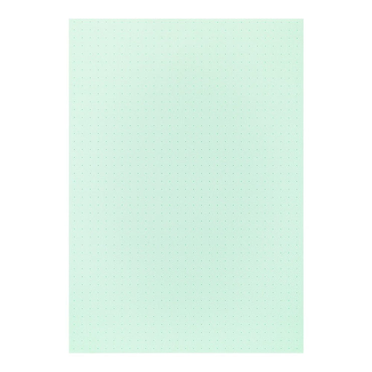 Soft Color Paper Pad - Puntos - Menta - ColorSwatch