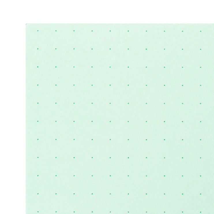 Soft Color Paper Pad - Puntos - Menta - ColorSwatch