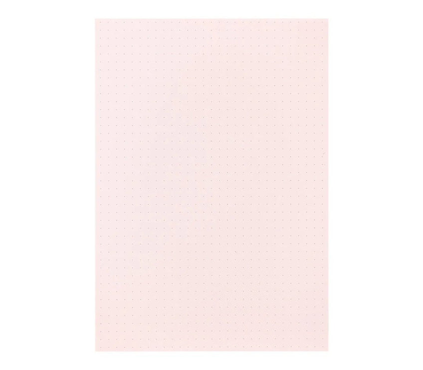 Soft Color Paper Pad - Puntos - Rosado - ColorSwatch