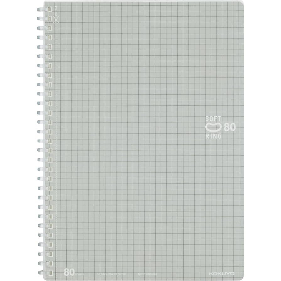 Color Coding Soft Ring Notebook Soft Ring Notebook A5 - Cuadrícula – ColorSwatch