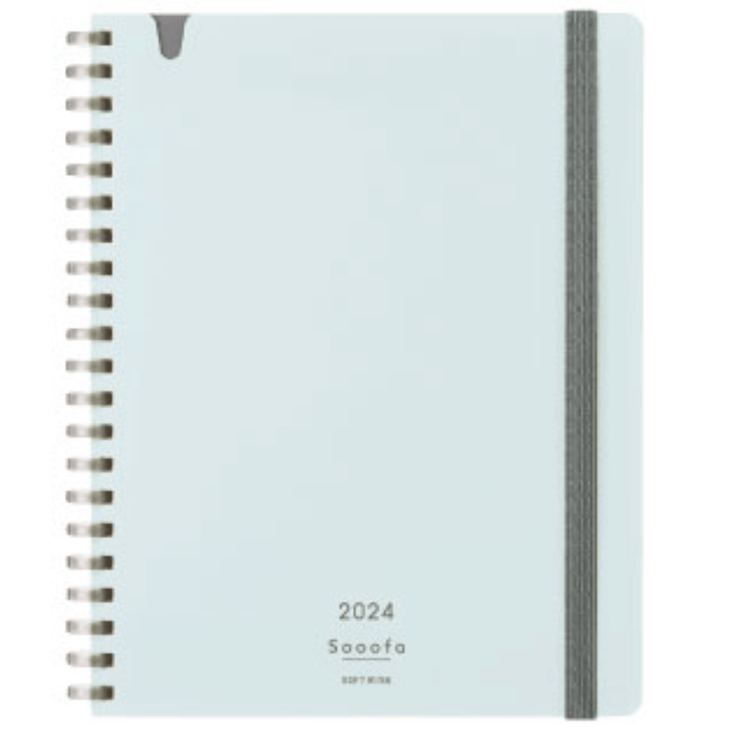 Sooofa B6 Diary 2024 - Celeste - ColorSwatch