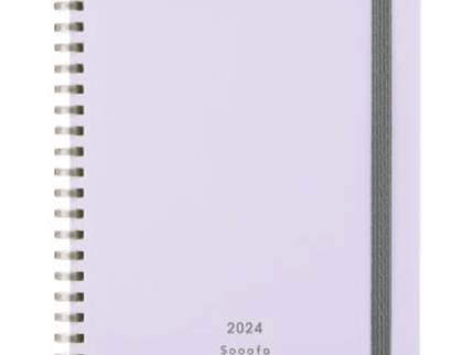 Sooofa B6 Diary 2024 - Lila - ColorSwatch