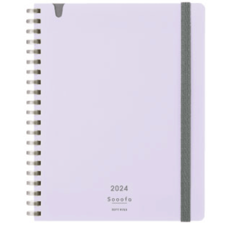 Sooofa B6 Diary 2024 - Lila - ColorSwatch