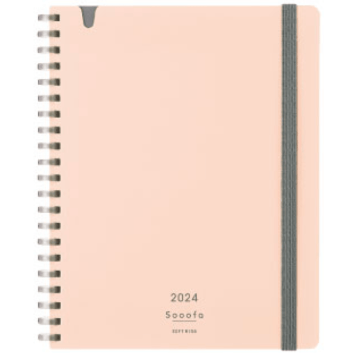 Sooofa B6 Diary 2024 - Rosado - ColorSwatch