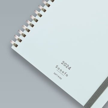 Sooofa B6 Diary 2024 - Rosado - ColorSwatch