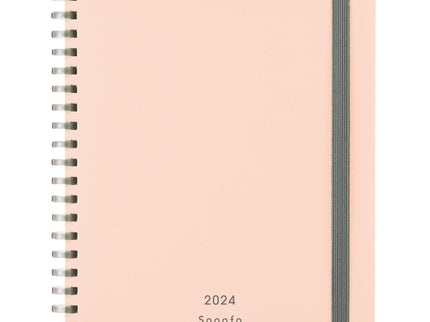 Sooofa B6 Diary 2024 - Rosado - ColorSwatch