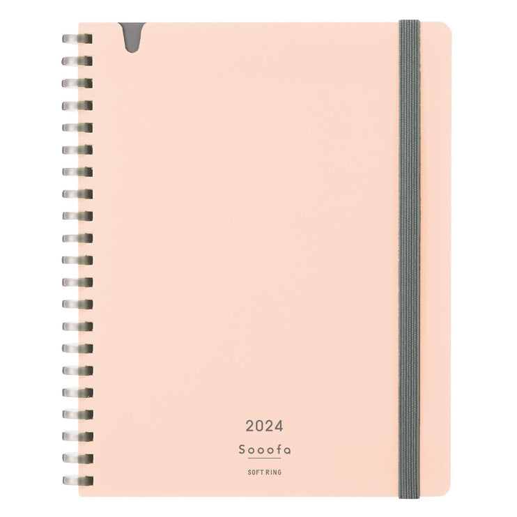 Sooofa B6 Diary 2024 - Rosado - ColorSwatch