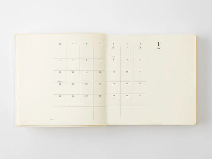 Midori MD Diary 1 Day 1 Page 2027 - A5 Square