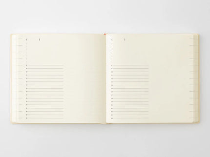 Midori MD Diary 1 Day 1 Page 2027 - A5 Square
