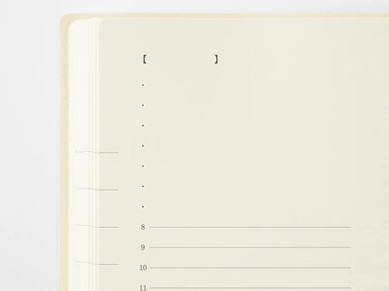 Midori MD Diary 1 Day 1 Page 2027 - A5 Square