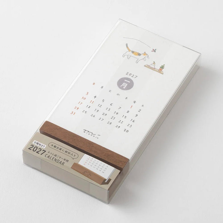 Stand Calendar 2027 - Cat - ColorSwatch