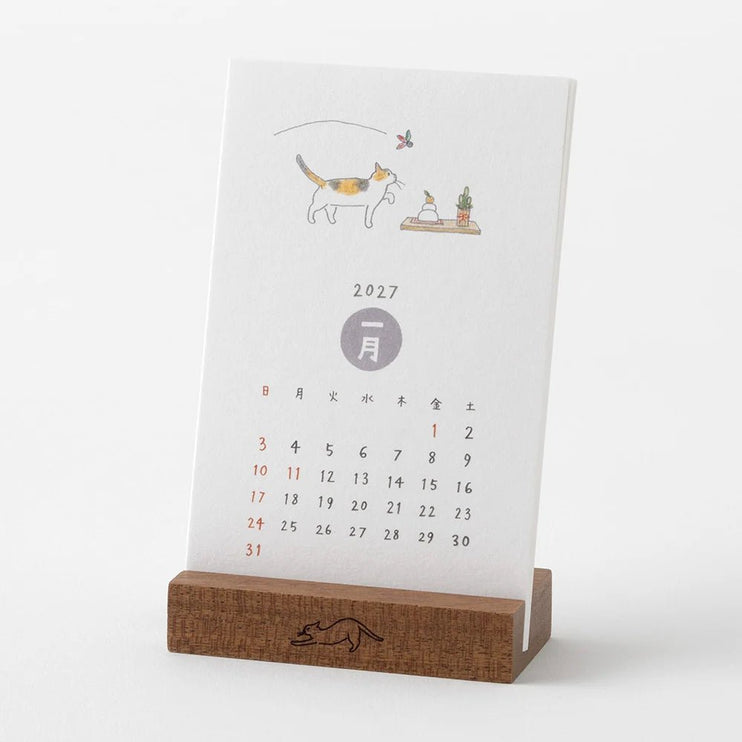 Stand Calendar 2027 - Cat - ColorSwatch