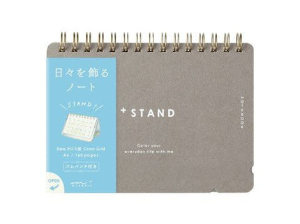 Stand Notebook A6 - Cross Grid - ColorSwatch