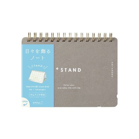 Stand Notebook A6 - Cross Grid - ColorSwatch