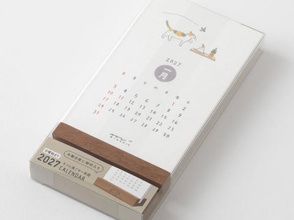 Stand Calendar 2027 - Cat