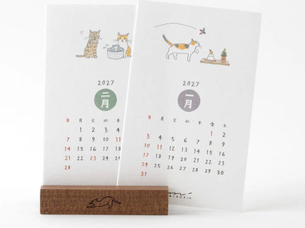 Stand Calendar 2027 - Cat