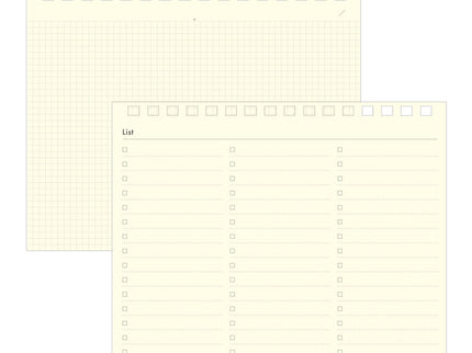 Midori B6 Plus Stand Diary 2027 - Navy