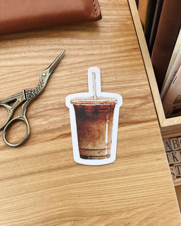 Sticker de Vinilo - Coffee to Go - ColorSwatch