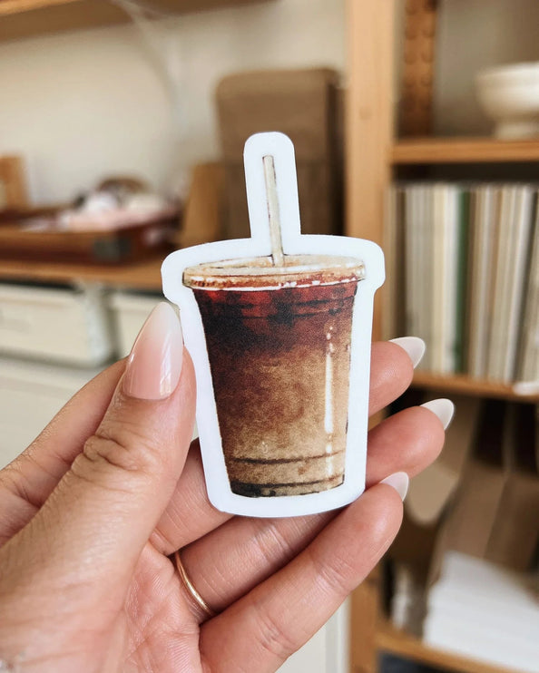 Sticker de Vinilo - Coffee to Go - ColorSwatch