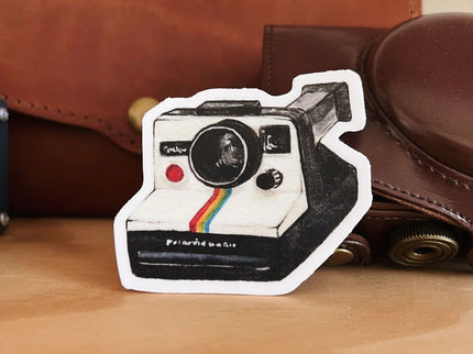 Sticker de Vinilo - Polaroid Camera - ColorSwatch