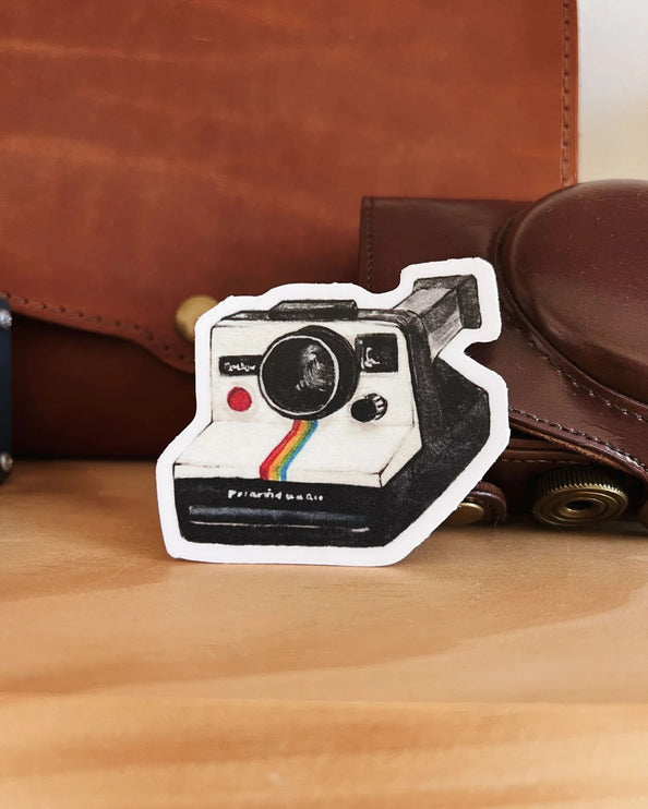 Sticker de Vinilo - Polaroid Camera - ColorSwatch