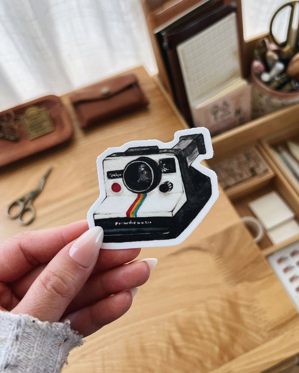 Sticker de Vinilo - Polaroid Camera - ColorSwatch