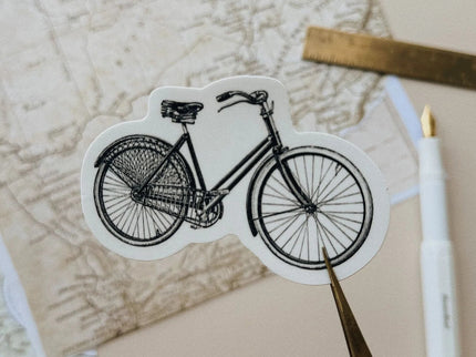 Sticker de Vinilo - Vintage Bicycle - ColorSwatch