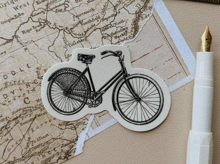 Sticker de Vinilo - Vintage Bicycle - ColorSwatch