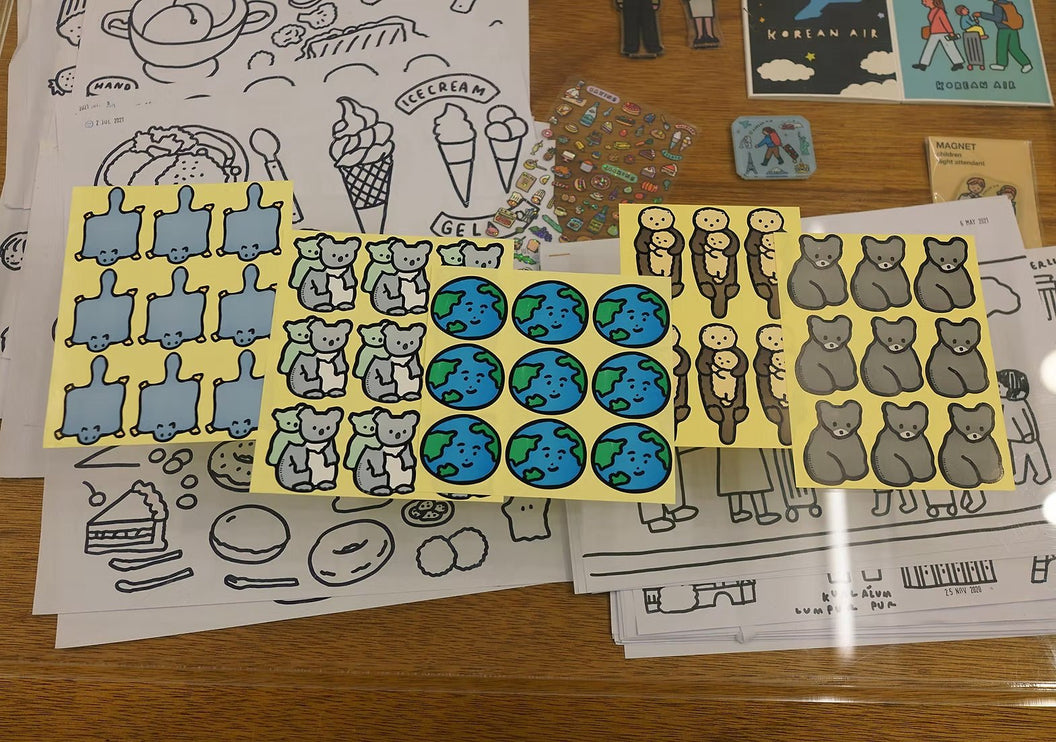 Sticker Pack - Animals 2 - ColorSwatch