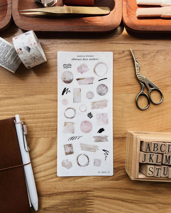Stickers - Abstract Deco - ColorSwatch
