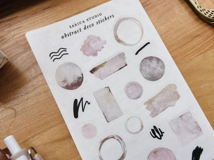 Stickers - Abstract Deco - ColorSwatch