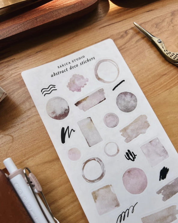 Stickers - Abstract Deco - ColorSwatch