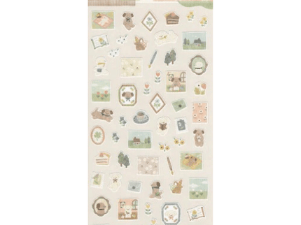 Stickers - Afternoon with a Dog - ColorSwatch