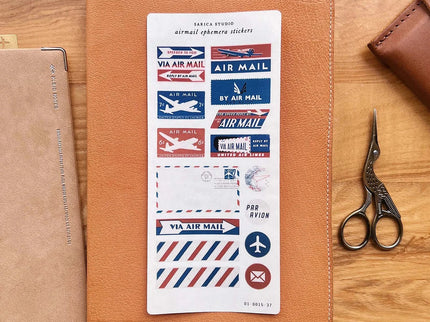 Stickers - Airmail Ephemera - ColorSwatch
