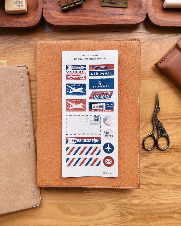 Stickers - Airmail Ephemera - ColorSwatch