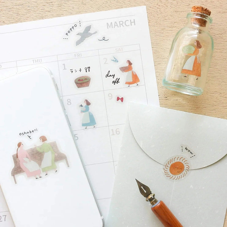 Stickers - An ordinary day - ColorSwatch