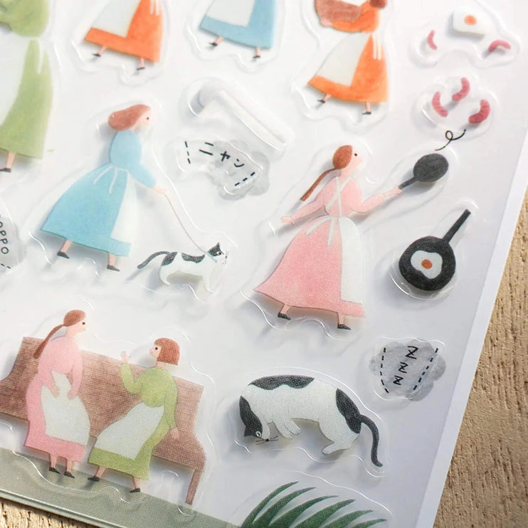Stickers - An ordinary day - ColorSwatch