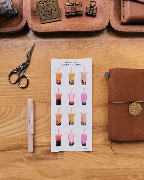 Stickers - Assorted Boba - ColorSwatch